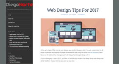 Desktop Screenshot of diegonorte.com