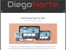 Tablet Screenshot of diegonorte.com